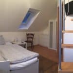 doppelbett-unten-maisonette-familienzimmer-150x150 Am Weißen See Pension am Weissen See
